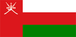 colors flag muscat oman red green white